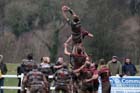 Tynedale's Sep Visser attempts to break throught the Old Albanians defence. Photo: David T. Hewitson/Sports for All Pics